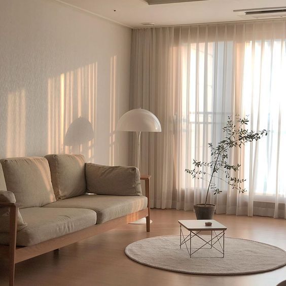 Living with less brings peace of mind?>
