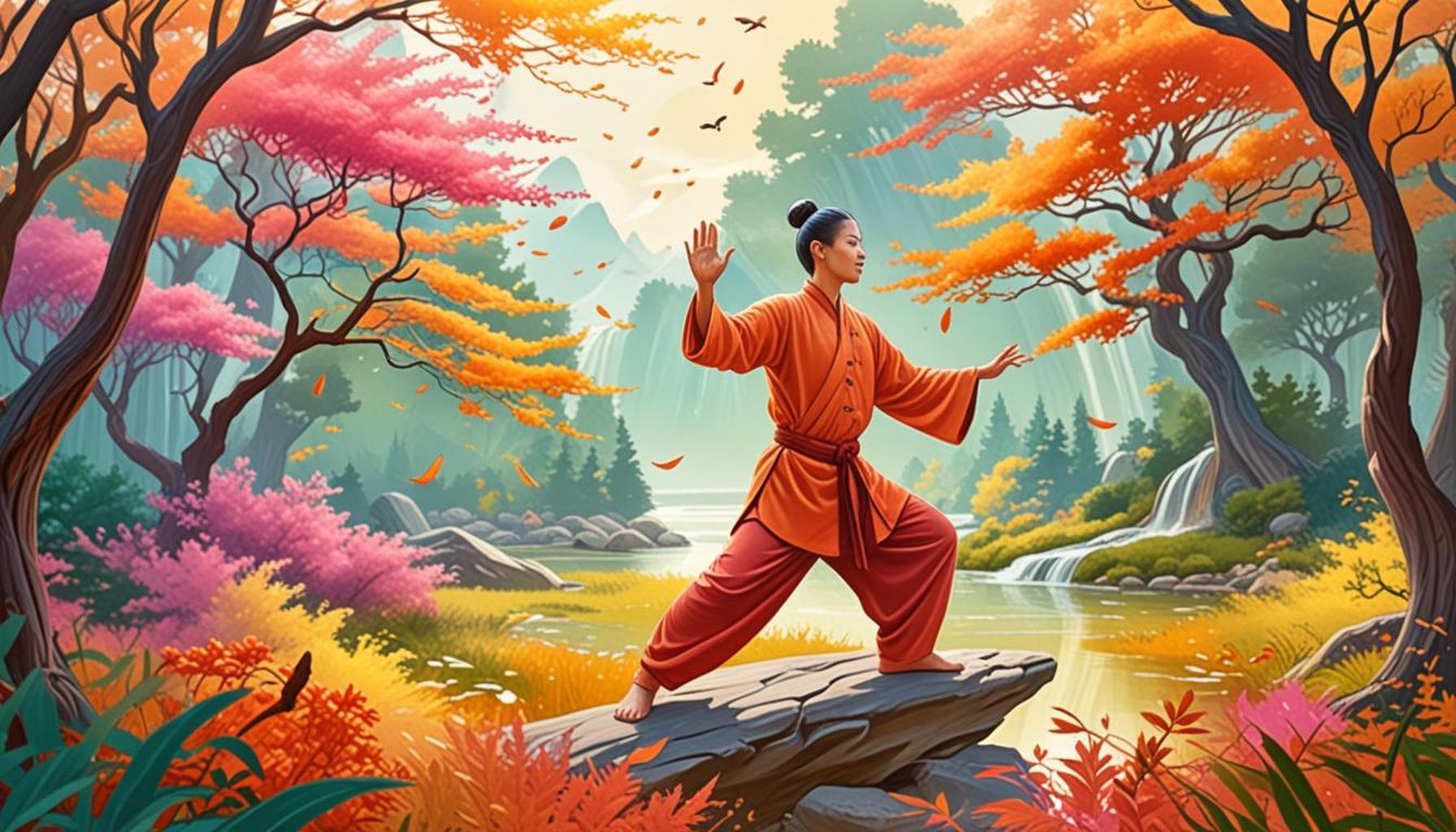 The Art of Meditation in Motion: Integrating Tai Chi and Creativity in Nature