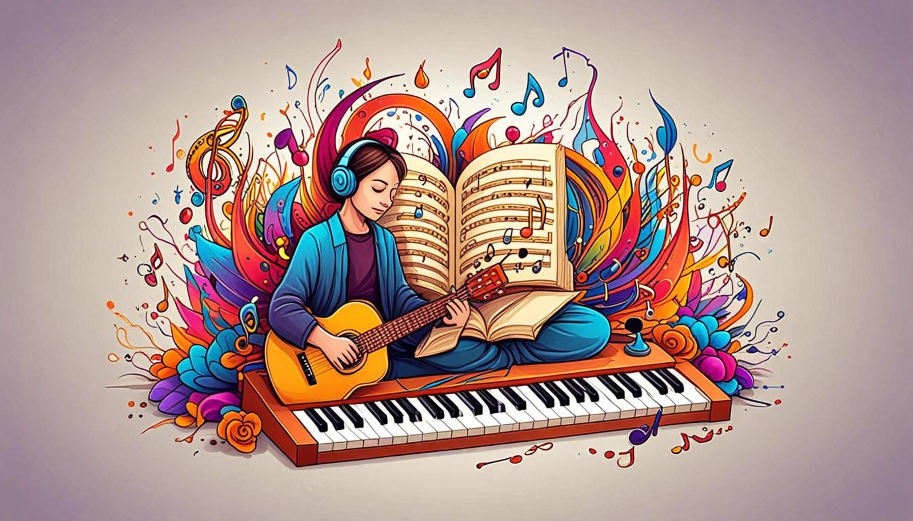 Music and Meditation: Composing Melodies with Focus and Presence