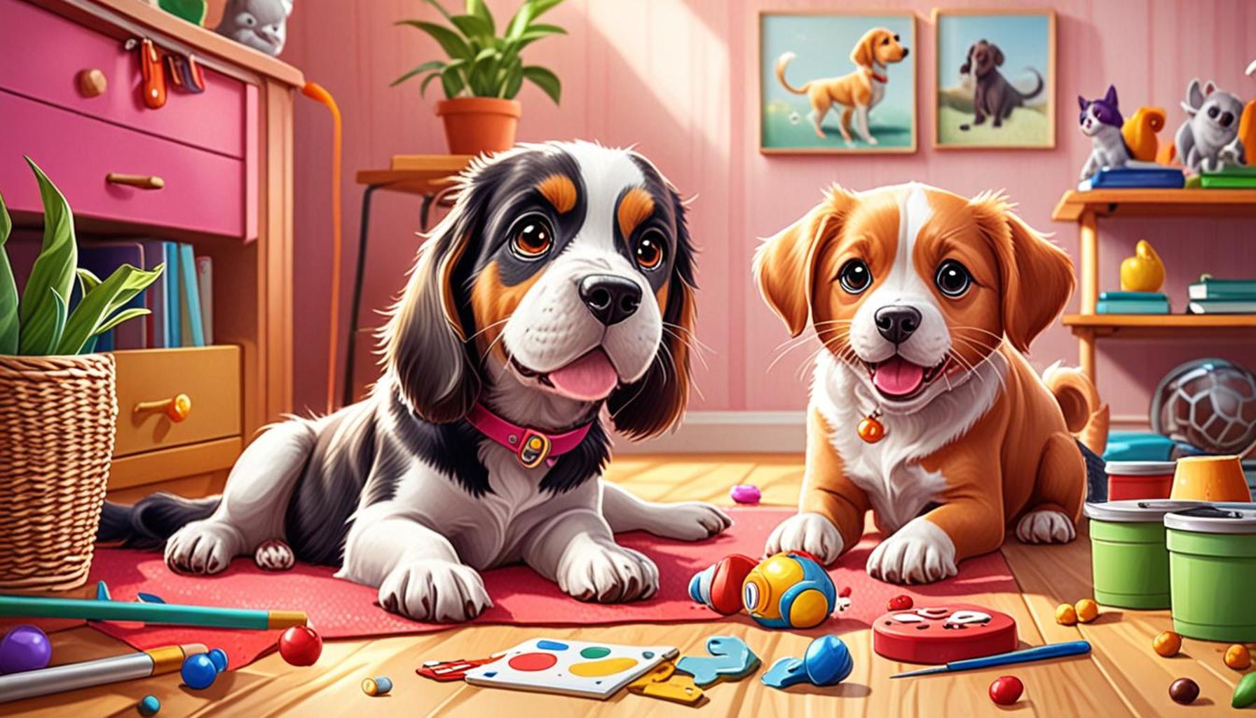 Pet Training with Interactive Games: Learning While Playing